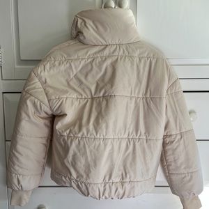 Shein cream puffer jacket